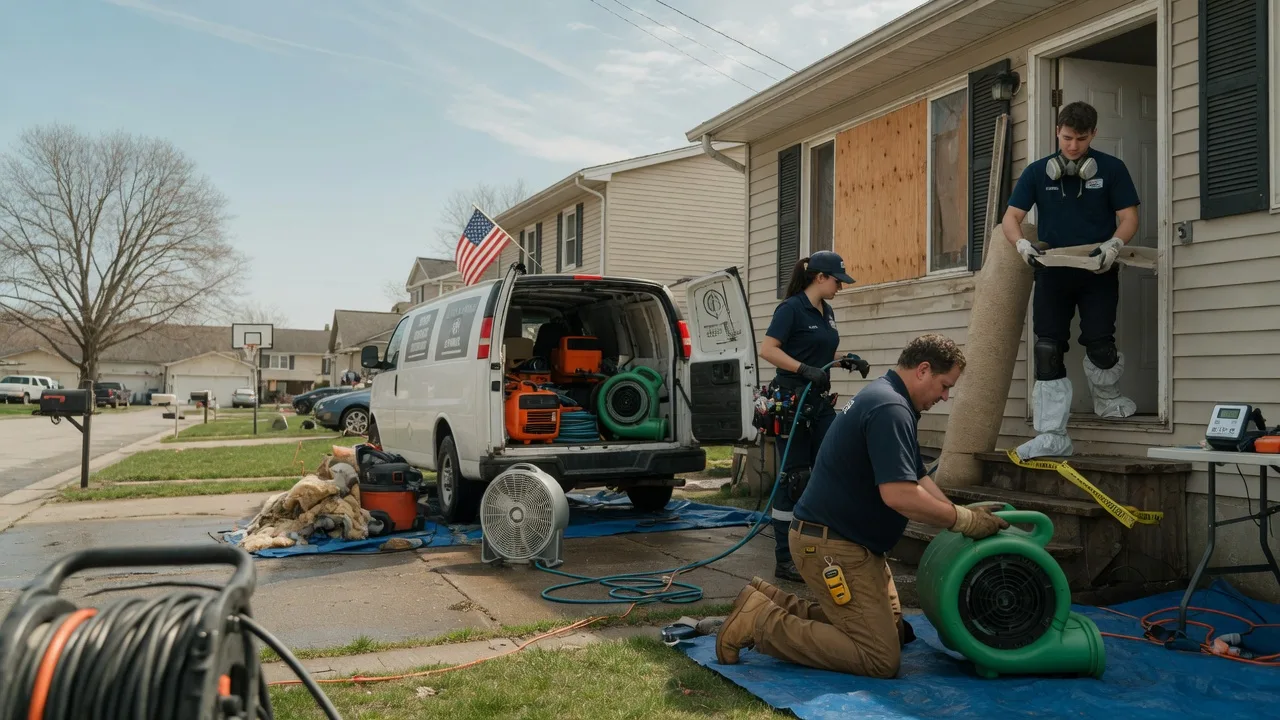 Water Damage Restoration in Coatsburg, IL near me